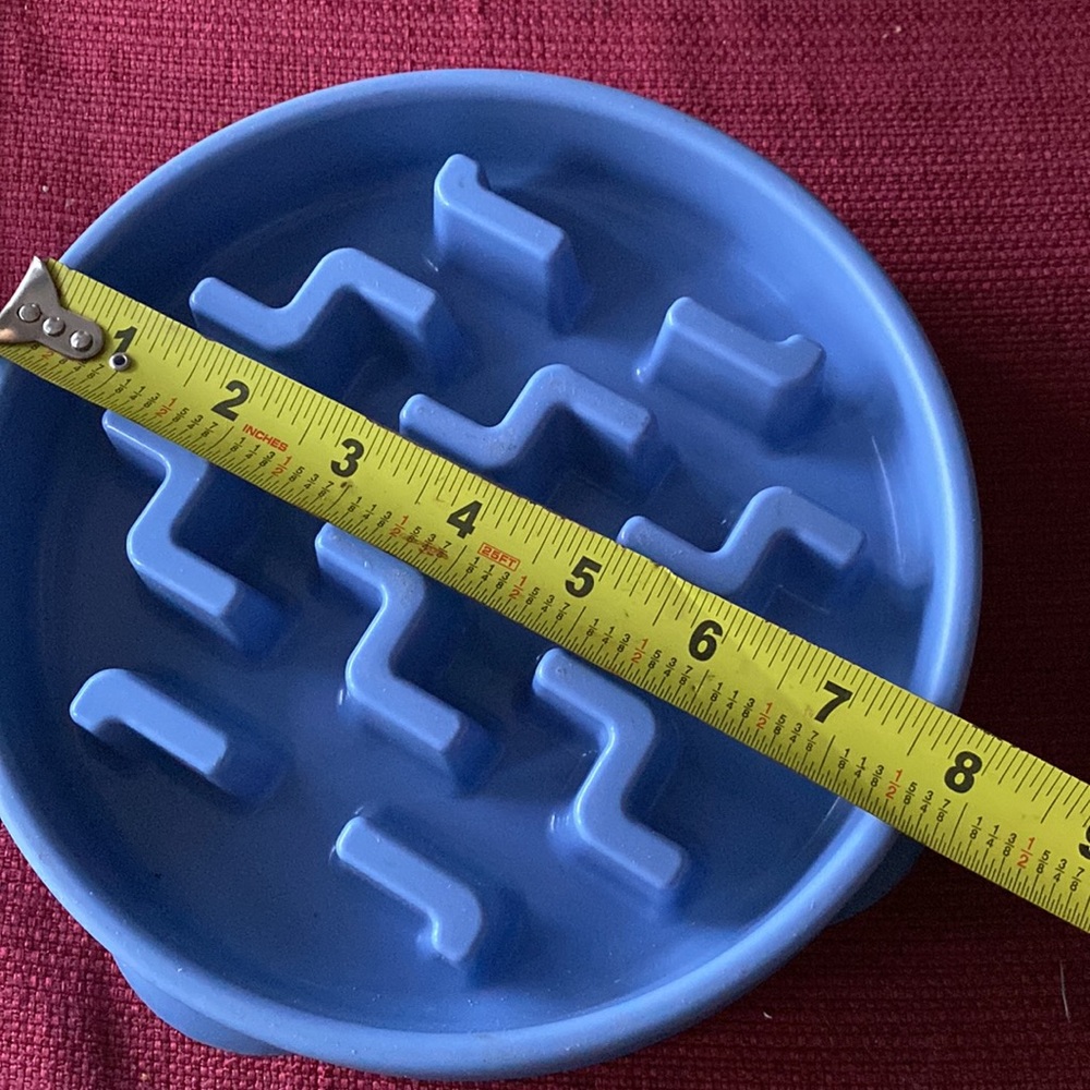 Slow-eating food bowl - Picture 2 of 3